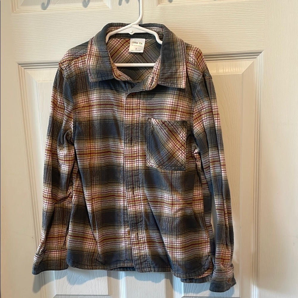Little Co by Lauren Conrad Plaid Button Down Shirt